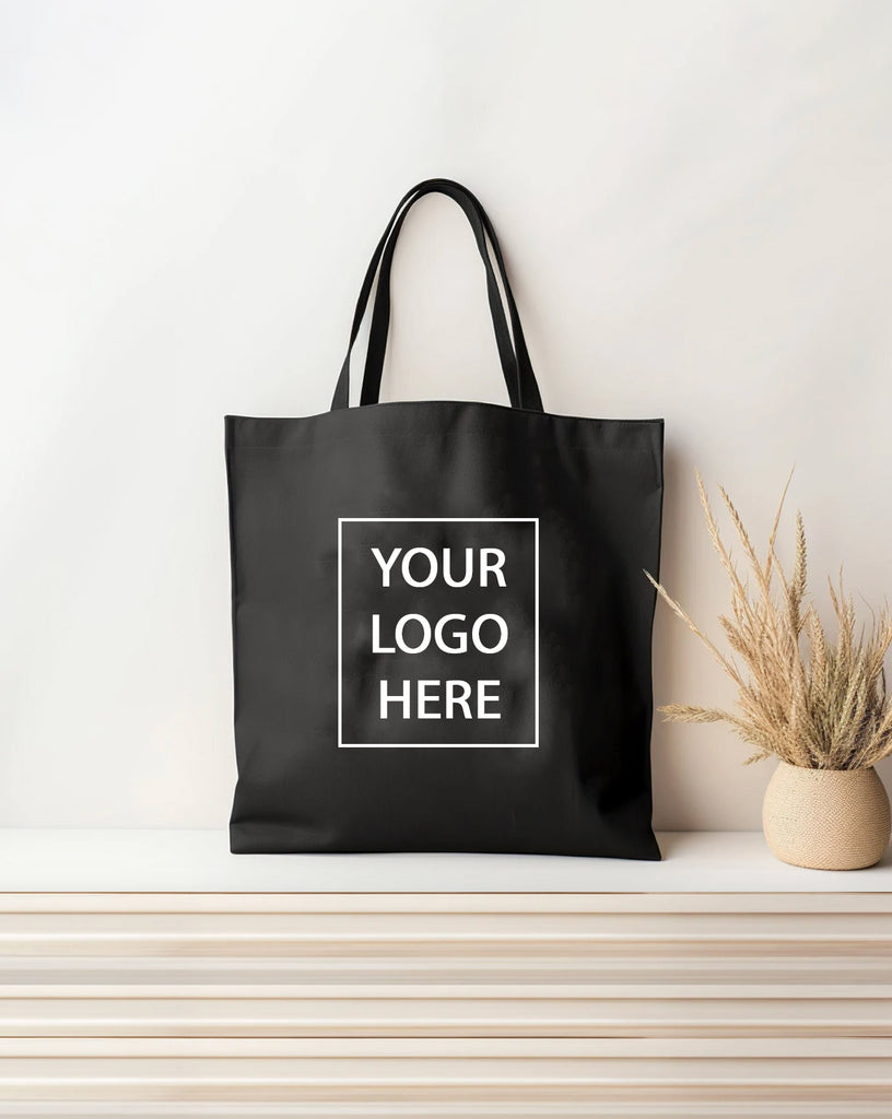 Custom Black Tote Bag